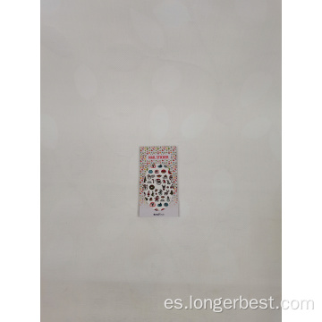 Pegatina de arte de uñas luminoso